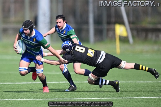 2022-03-20 Amatori Union Rugby Milano-Rugby CUS Milano Serie C 4334